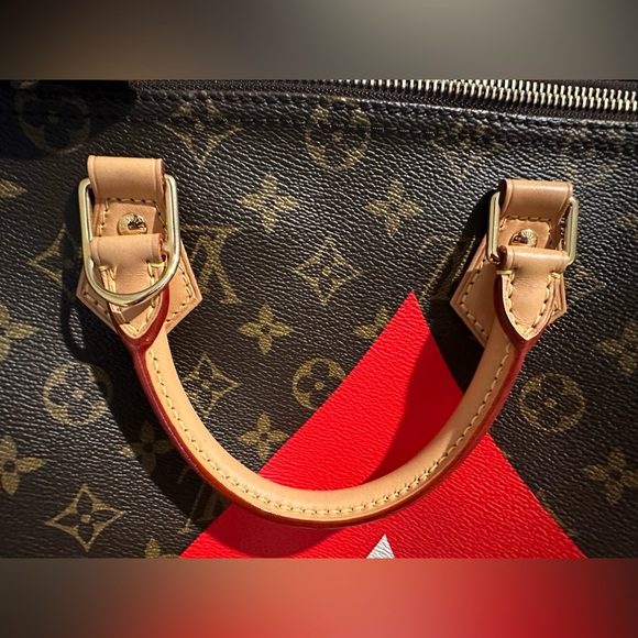 Louis Vuitton Speedy Bandouliere Bag Limited Edition Game On Monogram Canvas 30 - Picture 10 of 16